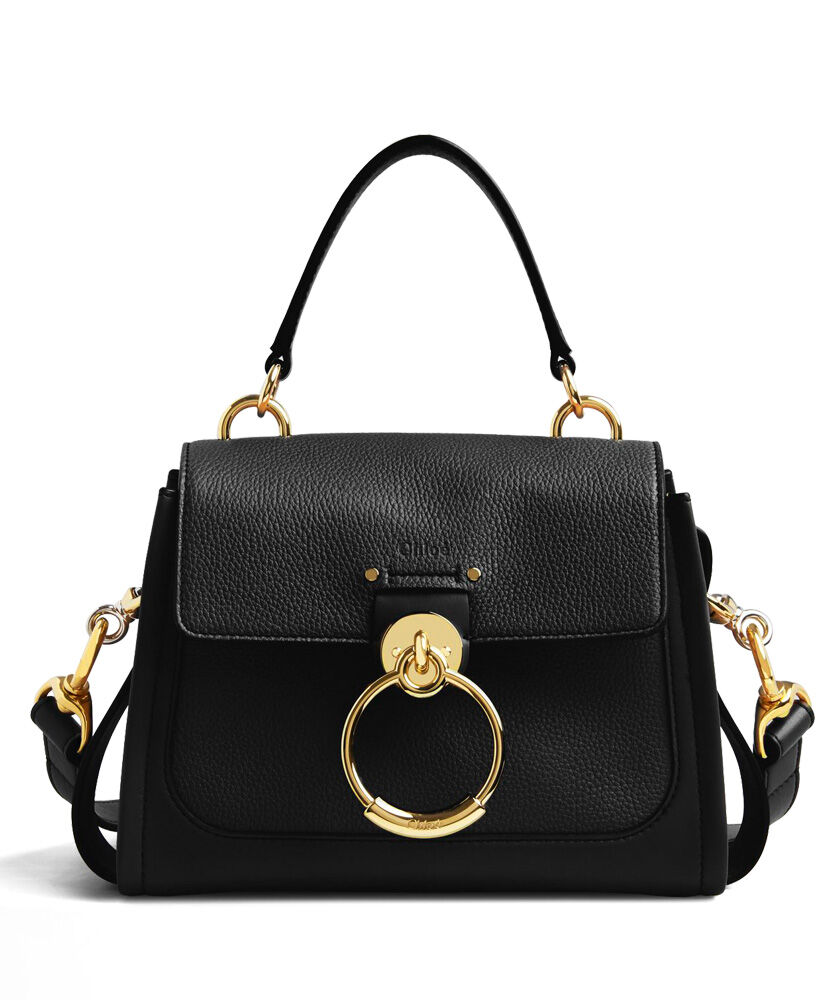 Chloe Mini Tess Day Shoulder Bag Black